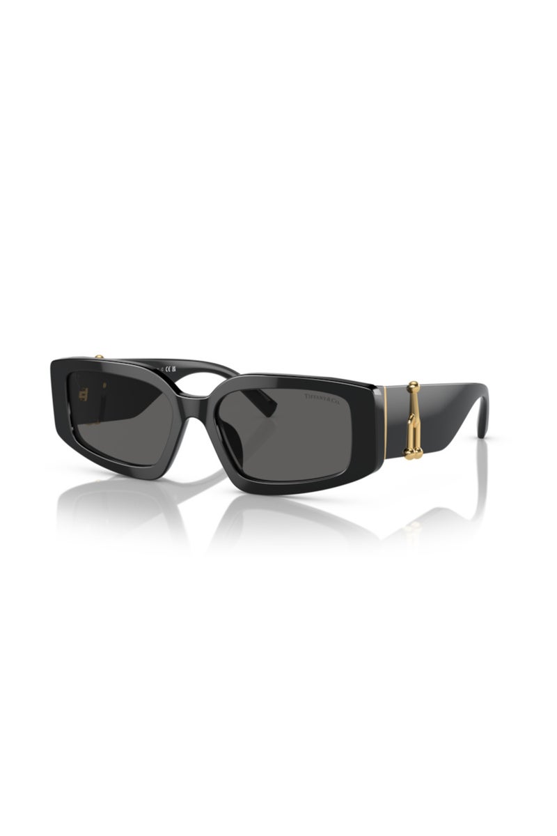 Tiffany Rectangular Black Sunglasses for Women - Image 1